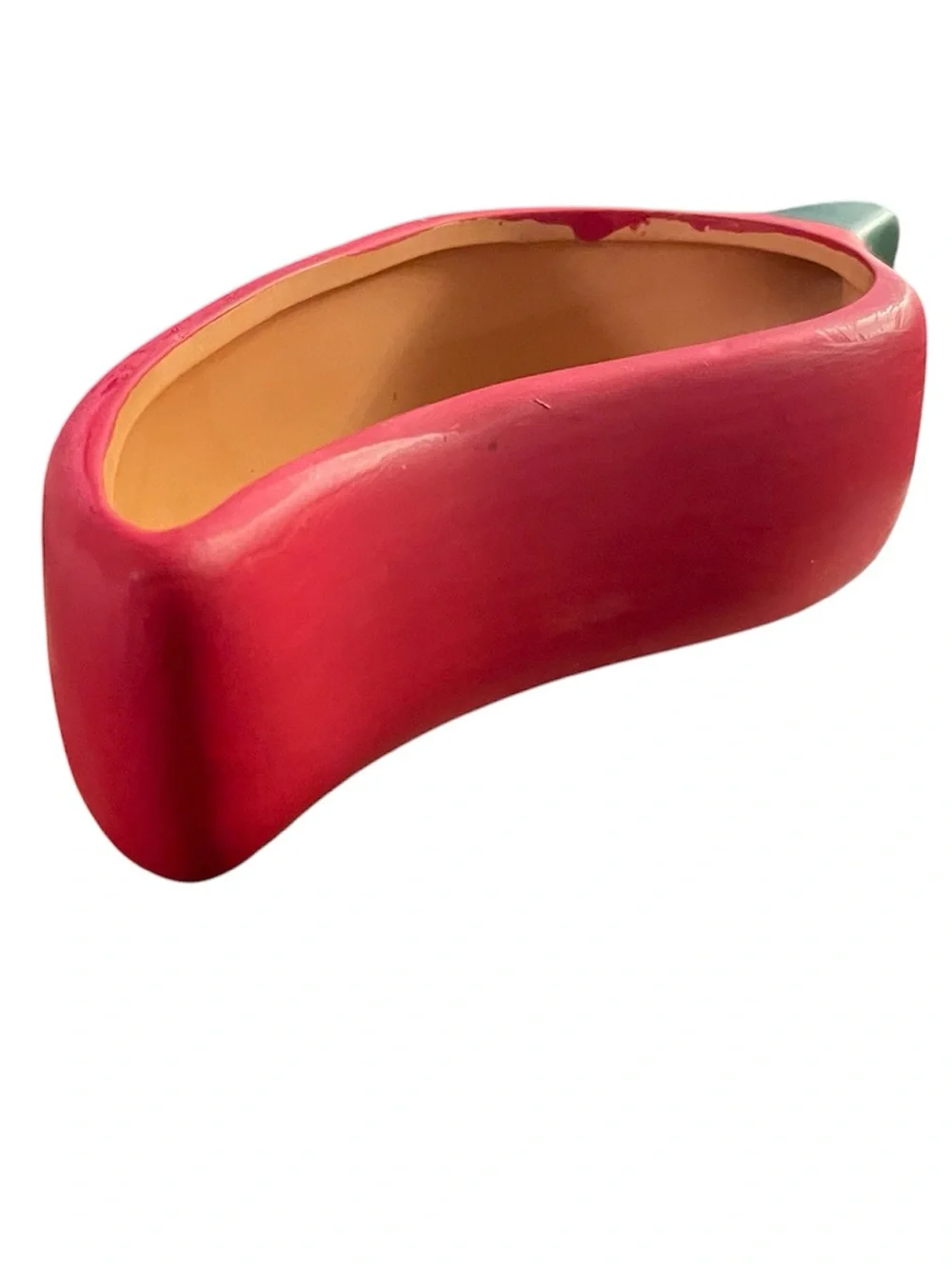 🌶️Ceramic Chili Pepper Dish in Red and Green.
